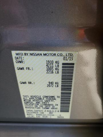 2015 NISSAN ALTIMA 2.5 - 1N4AL3APXFC246124