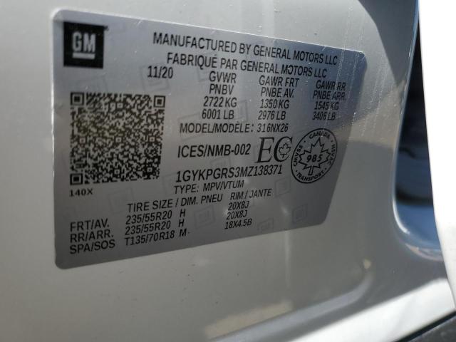 2021 CADILLAC XT6 SPORT - 1GYKPGRS3MZ138371