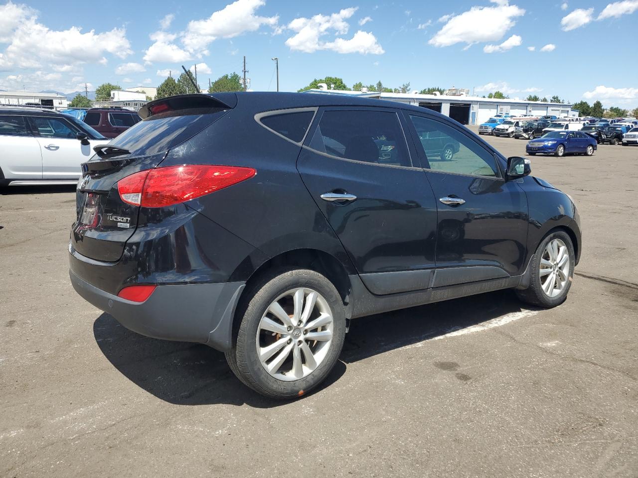 2013 Hyundai Tucson Gls vin: KM8JU3AC4DU723699