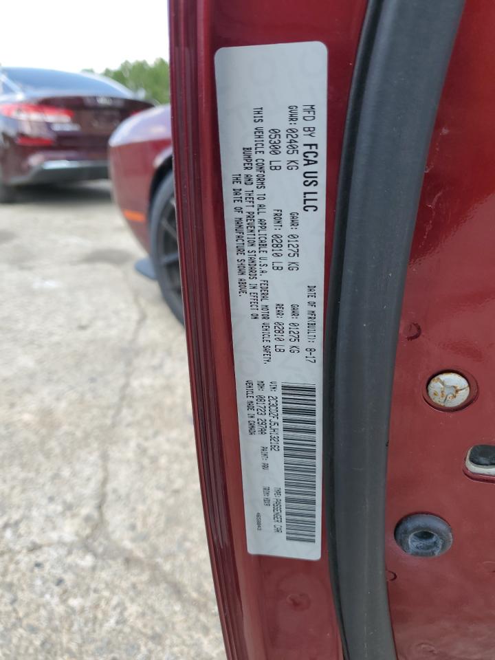 2c3cdzfj5jh132162 2C3CDZFJ5JH132162 2018 Dodge Challenger R/T 392