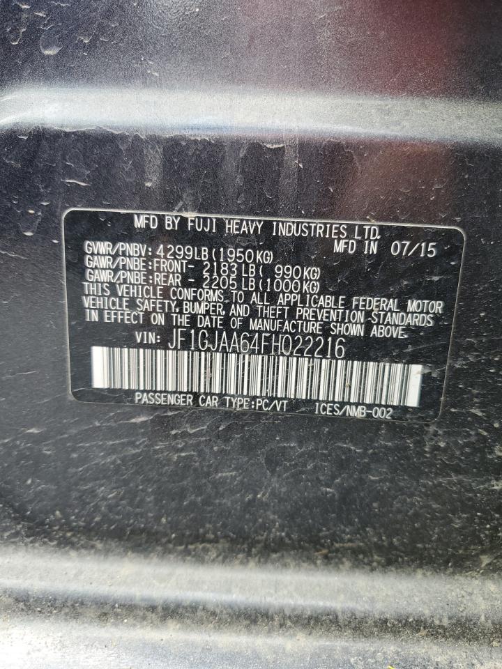 Lot #2667080288 2015 SUBARU IMPREZA