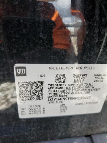 VIN 1GYS4PKT8NR139447 2022 Cadillac Escalade, Esv S... no.13