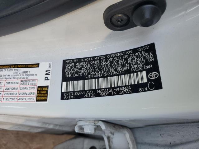 2023 TOYOTA COROLLA XS - JTNC4MBE0P3198410