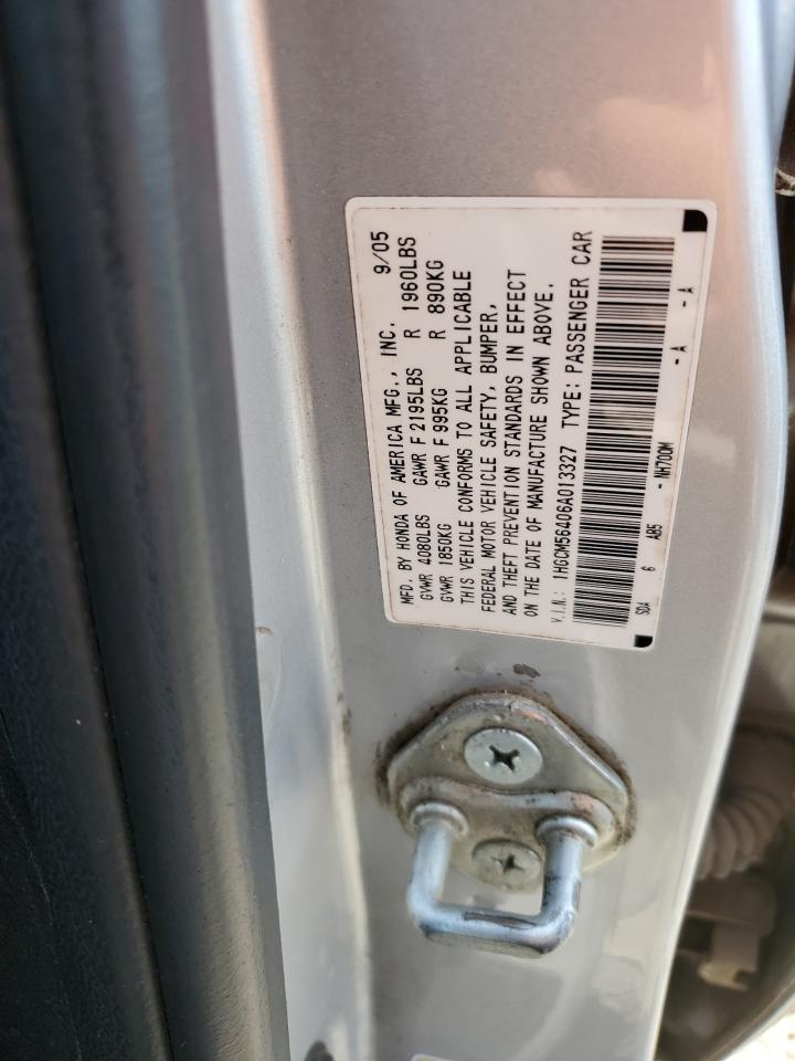 1HGCM56406A013327 2006 Honda Accord Lx