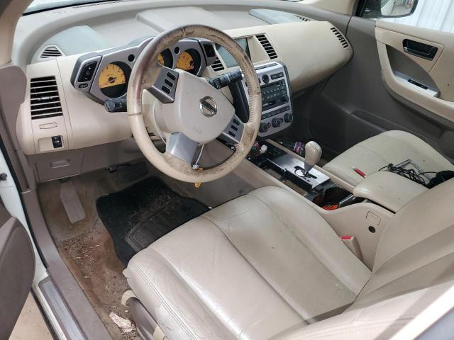 2005 Nissan Murano Sl VIN: JN8AZ08T75W318893 Lot: 62962764