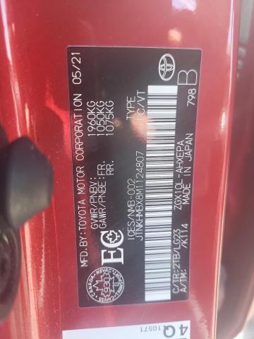 2021 TOYOTA C-HR XLE - JTNKHMBX8M1124807