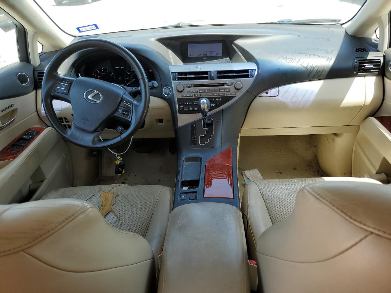 2T2ZK1BA5AC009325 2010 Lexus Rx 350