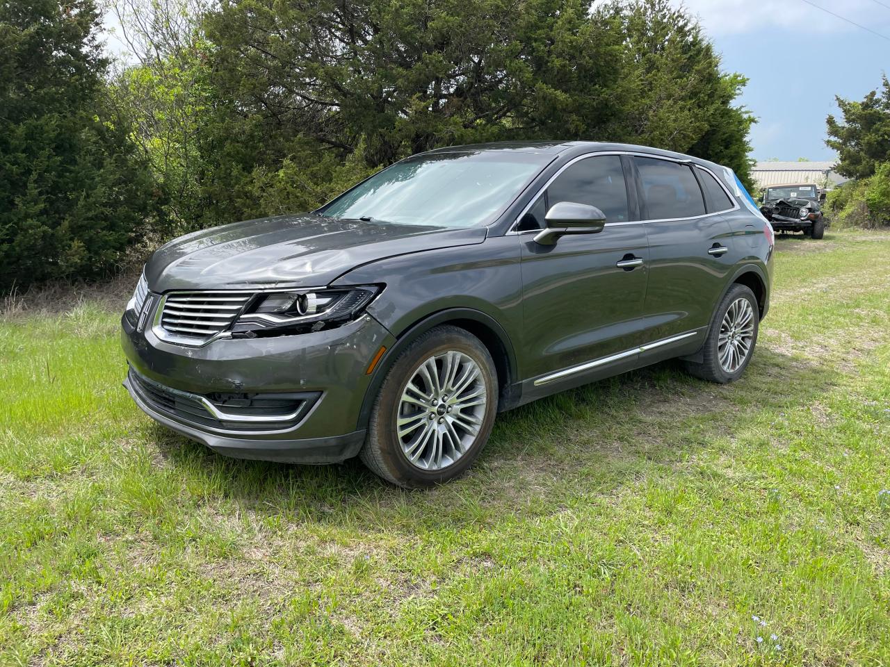 2018 Lincoln Mkx Reserve vin: 2LMPJ6LRXJBL23707