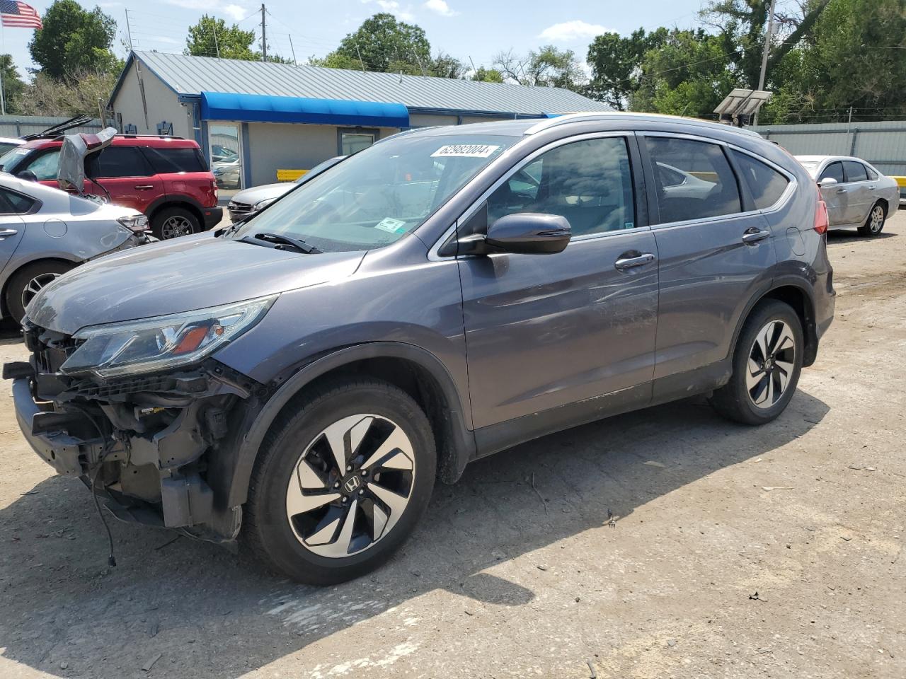 Lot #2955286487 2015 HONDA CR-V TOURI