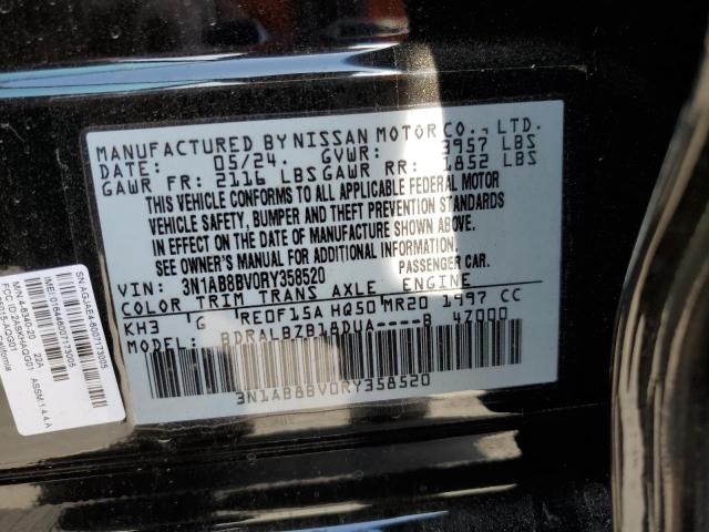 2024 NISSAN SENTRA S - 3N1AB8BV0RY358520