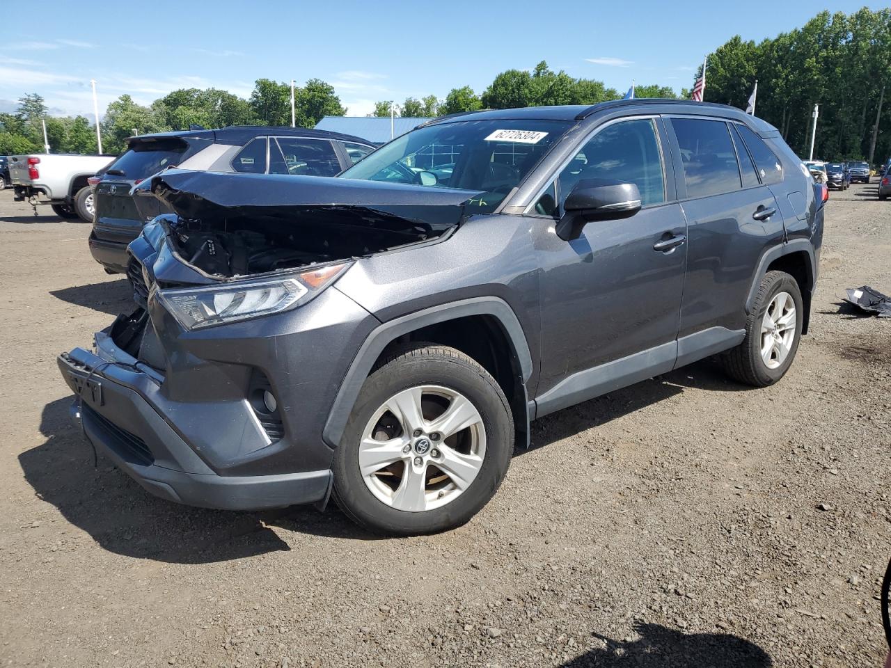 Lot #3006551802 2019 TOYOTA RAV4 XLE