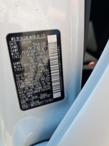 2015 NISSAN JUKE S - JN8AF5MR3FT503090