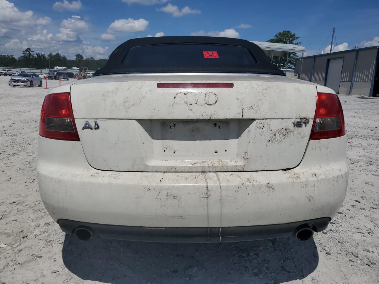 WAUAC48H36K008617 2006 Audi A4 1.8 Cabriolet