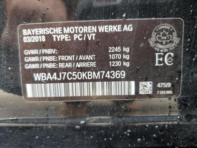 2019 BMW 440XI - WBA4J7C50KBM74369