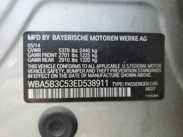 VIN WBA5B3C53ED538911 2014 BMW 5 Series, 535 XI no.13