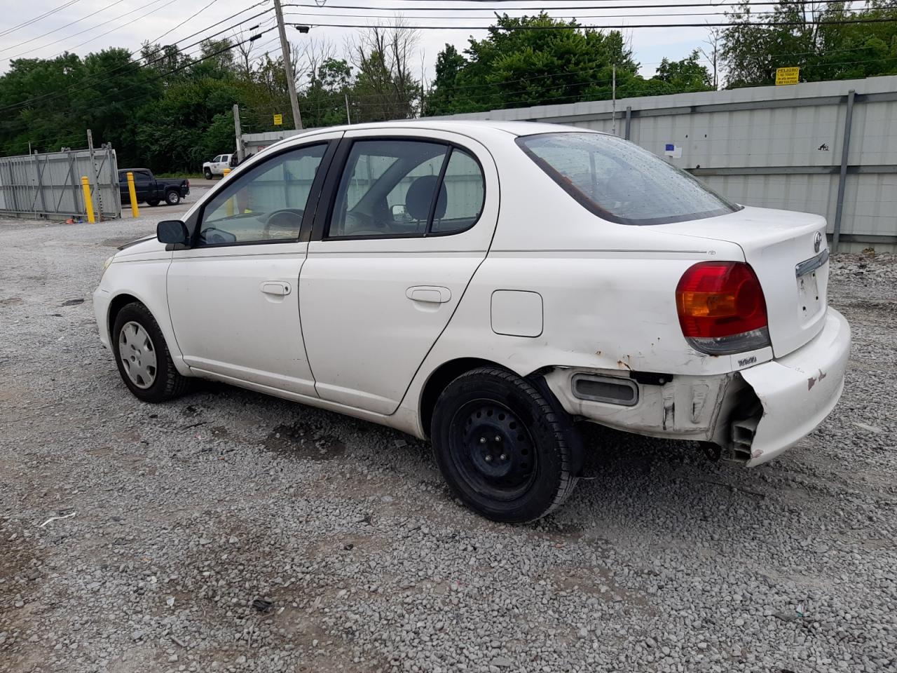 TOYOTA ECHO 2003 white  gas JTDBT123535049957 photo #3