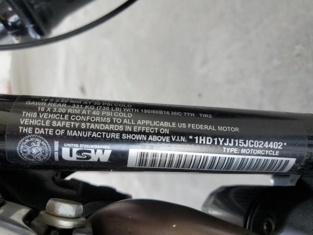 2018 HARLEY-DAVIDSON FXBB STREE 1HD1YJJ15JC024402