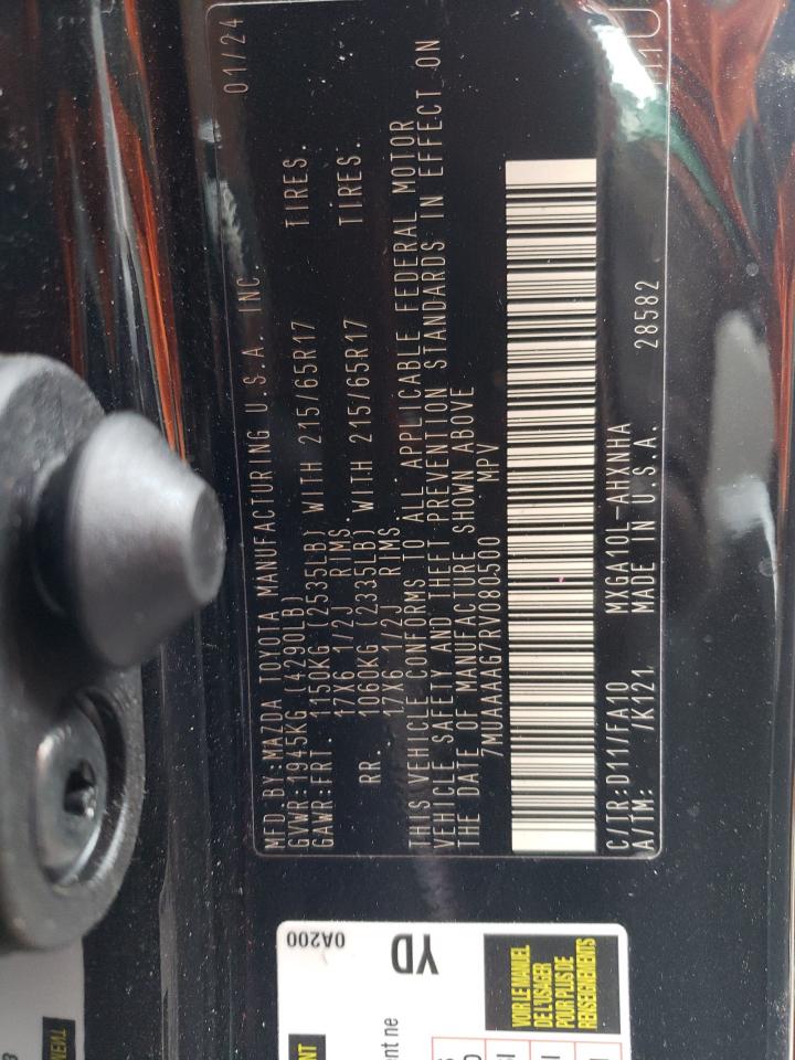 7MUAAAAG7RV080500 2024 Toyota Corolla Cross L