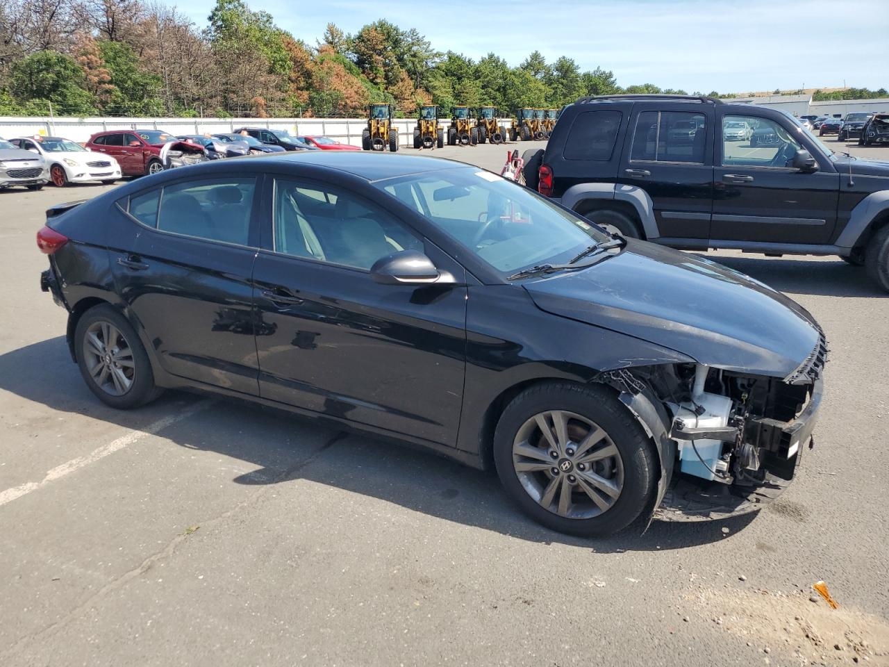 2018 Hyundai Elantra Sel vin: 5NPD84LF6JH338279