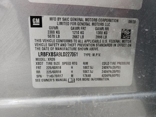 2020 BUICK ENVISION P - LRBFXBSA9LD227061