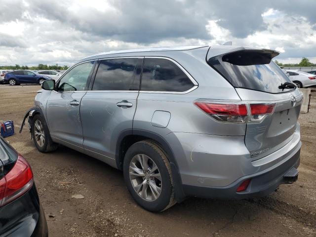 VIN 5TDJKRFH5FS180128 2015 Toyota Highlander, Xle no.2