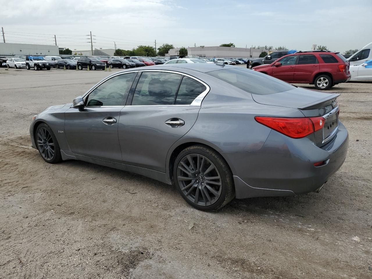 JN1FV7AP8GM420661 2016 Infiniti Q50 Red Sport 400