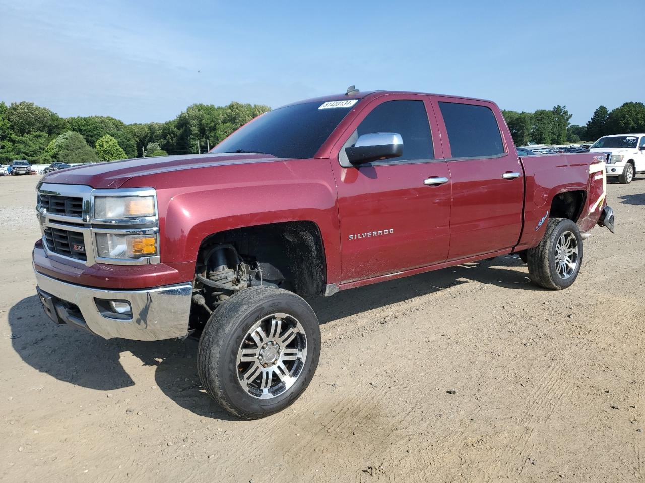 2014 Chevrolet Silverado K1500 Lt vin: 3GCUKREC1EG526594