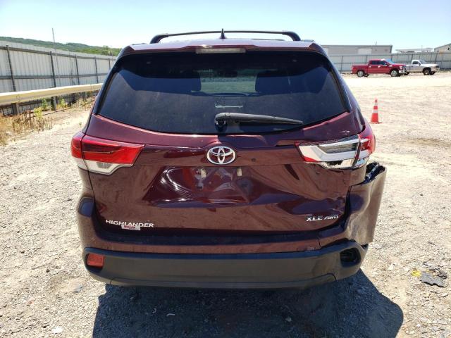 VIN 5TDJZRFH1KS920862 2019 Toyota Highlander, SE no.6