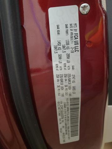 2018 CHRYSLER PACIFICA L - 2C4RC1GG9JR232790