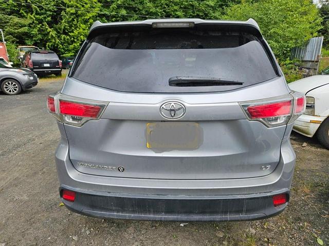 VIN 5TDZKRFH3ES012327 2014 Toyota Highlander, LE no.6