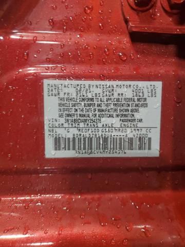 2021 NISSAN SENTRA SV - 3N1AB8CV4MY254376
