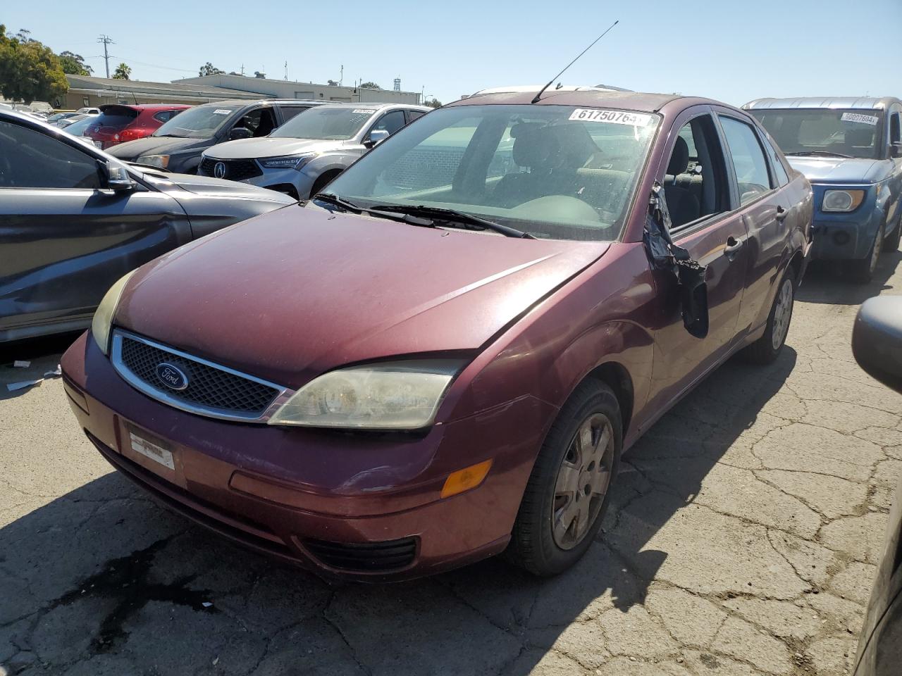 1FAHP34NX7W360167 2007 Ford Focus Zx4