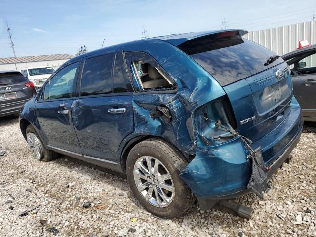 FORD EDGE SEL 2011 blue 4dr spor gas 2FMDK3JCXBBB20309 photo #3