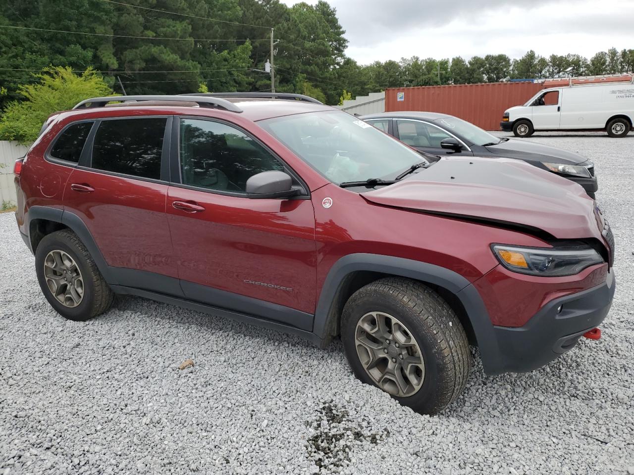 Lot #2938396642 2020 JEEP CHEROKEE T