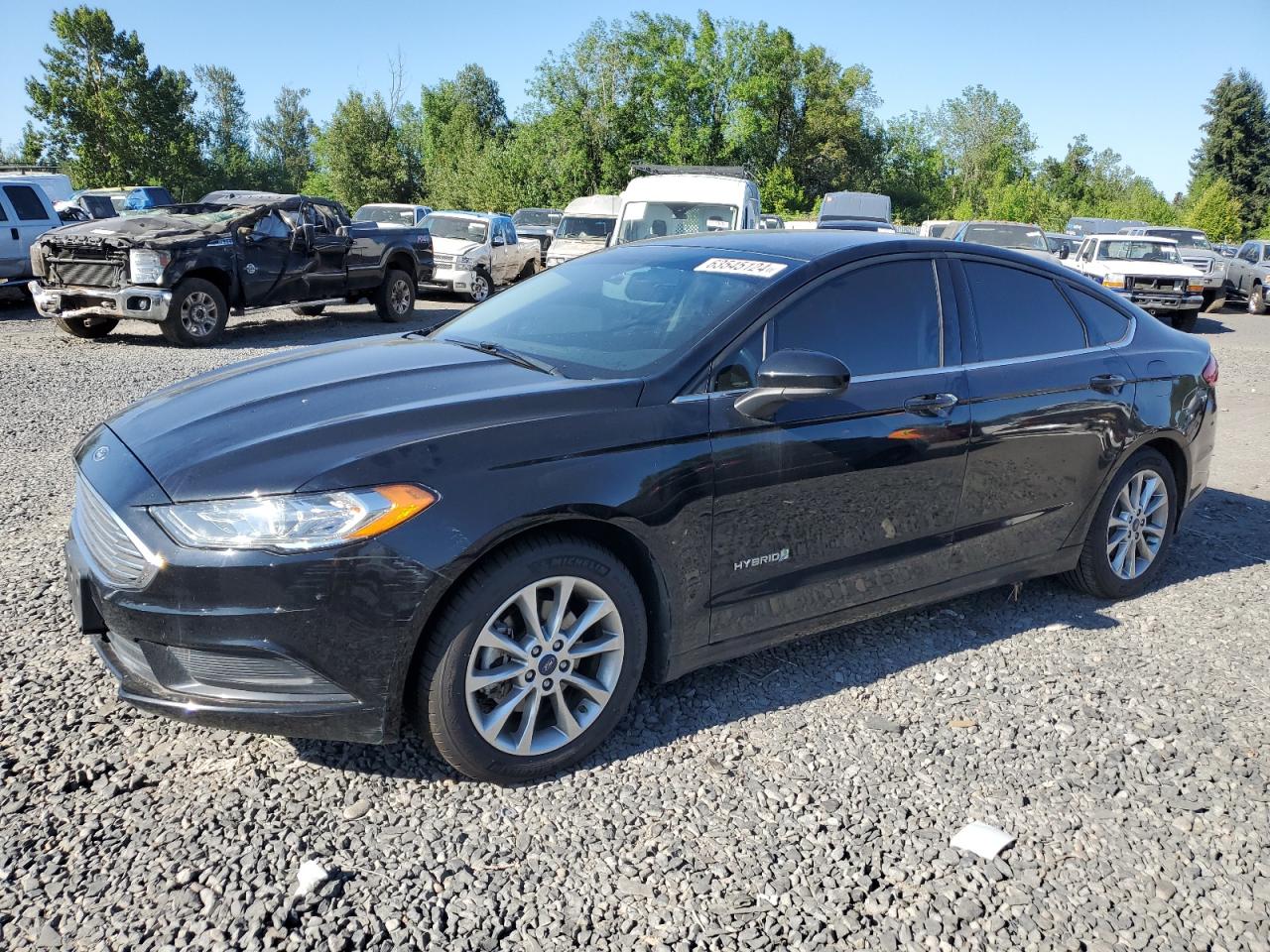 3FA6P0LU9HR164739 2017 Ford Fusion Se Hybrid