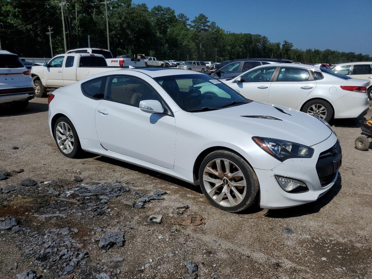 2014 Hyundai Genesis Coupe 3.8L vin: KMHHU6KJ7EU118817