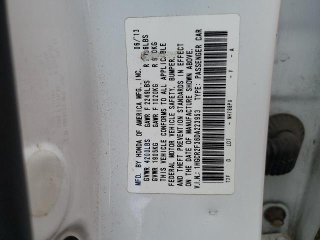 1HGCR2F36DA223953 2013 Honda Accord Lx