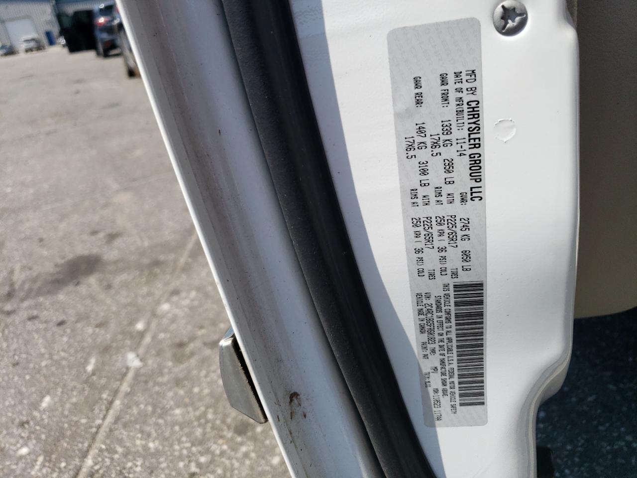 2C4RC1BG5FR601823 2015 Chrysler Town & Country Touring