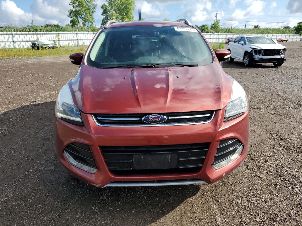 Lot #2821485366 2014 FORD ESCAPE TIT