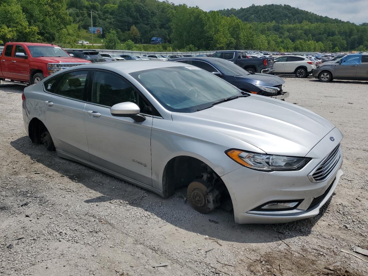 Lot #2974776100 2018 FORD FUSION SE