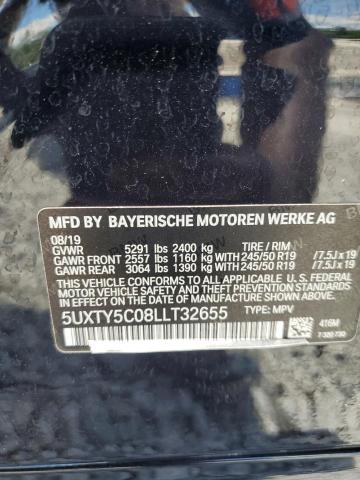 VIN 5UXTY5C08LLT32655 2020 BMW X3, Xdrive30I no.13