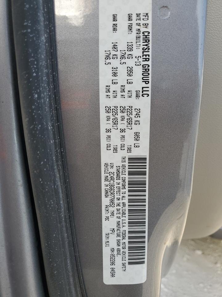 2C4RC1BG6DR770052 2013 Chrysler Town & Country Touring