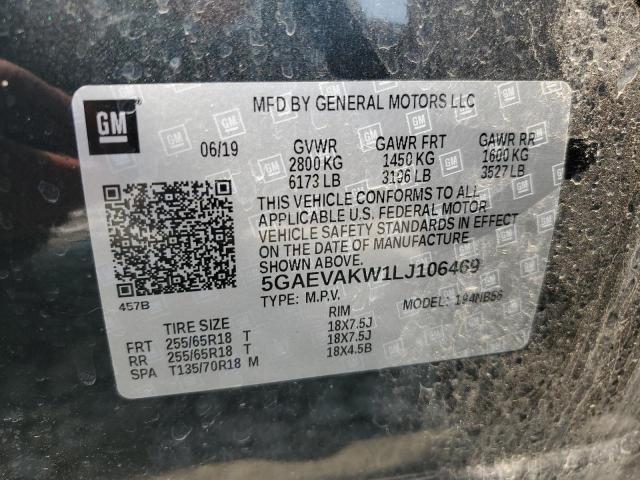2020 Buick Enclave Essence VIN: 5GAEVAKW1LJ106469 Lot: 62907944
