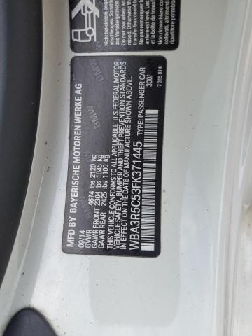 VIN WBA3R5C53FK371445 2015 BMW 4 Series, 435 XI no.12