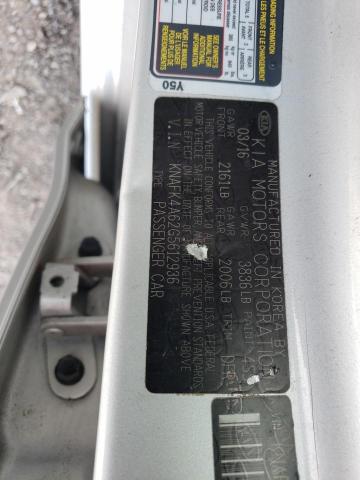 2016 Kia Forte Lx VIN: KNAFK4A62G5612936 Lot: 61625994