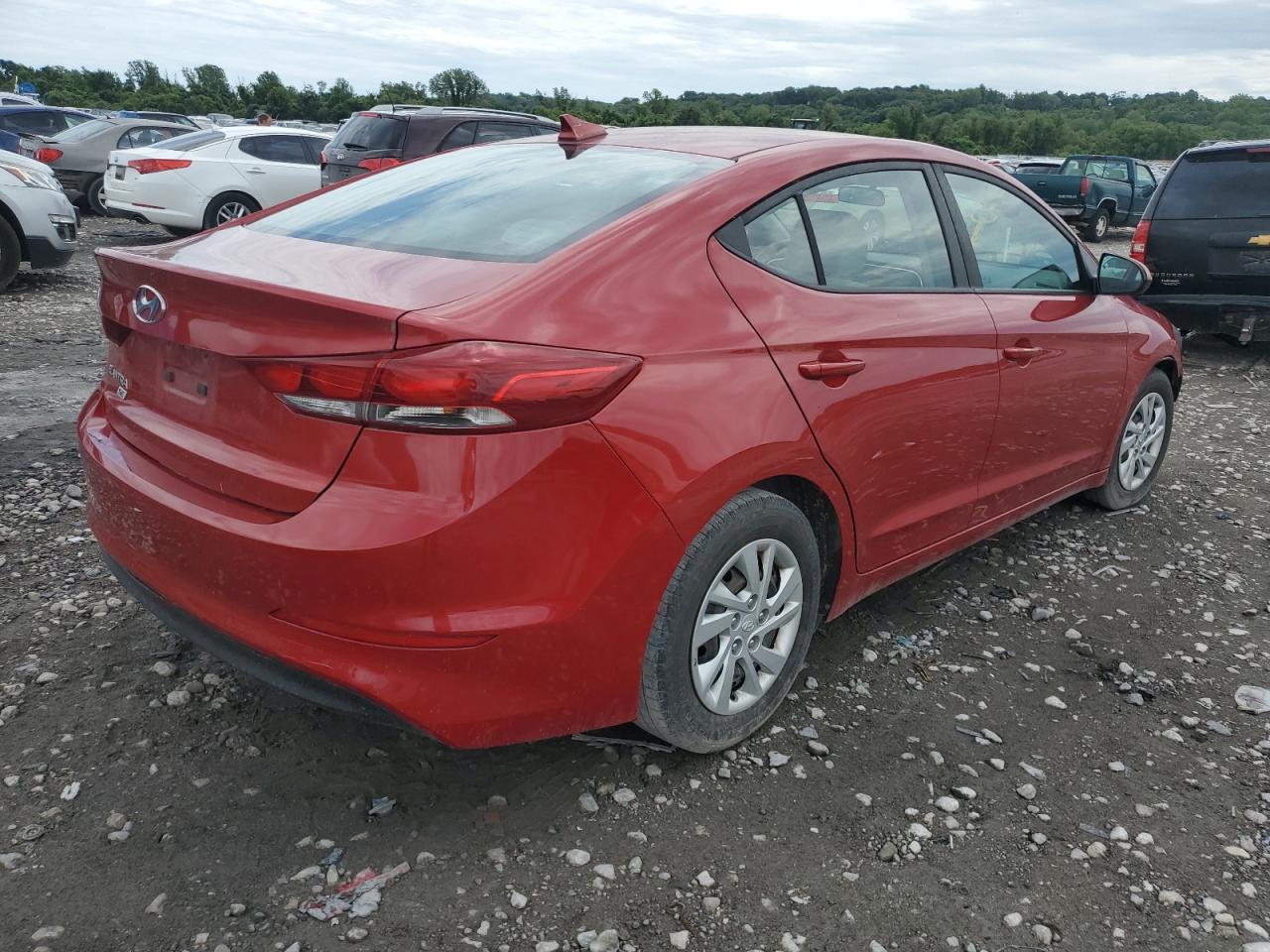 2017 Hyundai Elantra Se vin: 5NPD74LF7HH064846