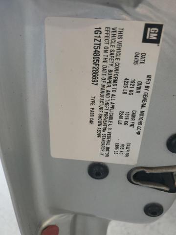 2005 Chevrolet Malibu Ls VIN: 1G1ZT54805F286697 Lot: 61726384