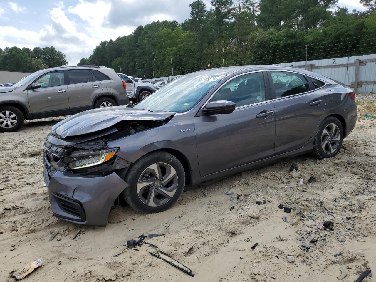 Lot #2912287962 2019 HONDA INSIGHT EX