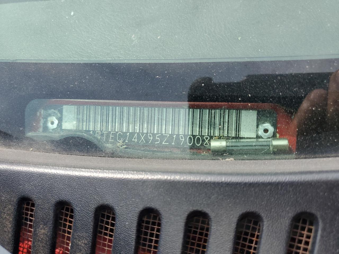 1GTEC14X95Z190085 2005 GMC New Sierra C1500