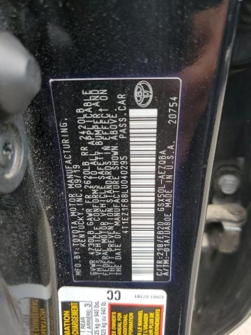 2020 TOYOTA AVALON XSE 4T1EZ1FB8LU040295
